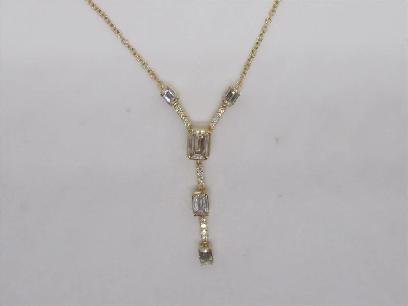 Elegant gold accent necklaces for women -Diamond Pendant