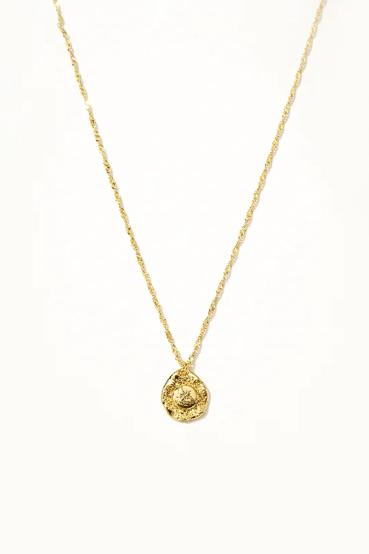 Classic gold chain drop necklaces for women -Vega 14K Gold Pendant Necklace