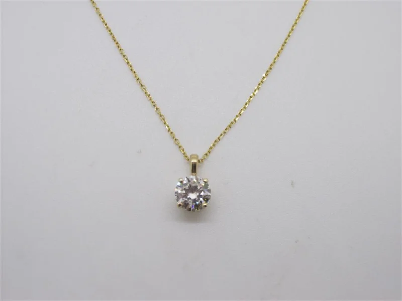 Modern geometric silver necklaces for women -Diamond Pendant