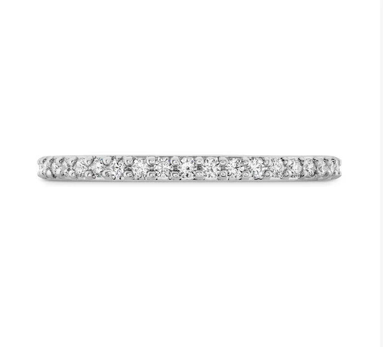 Ladies bold vine halo engagement rings -CAMILLA DIAMOND BAND