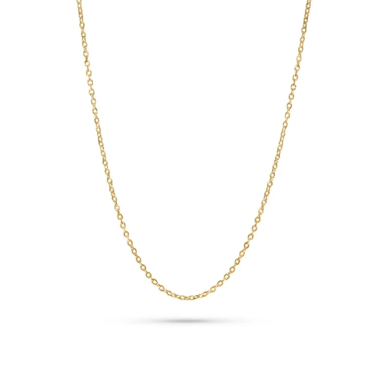 Simple rose gold layered necklaces -Thin Chain Necklace