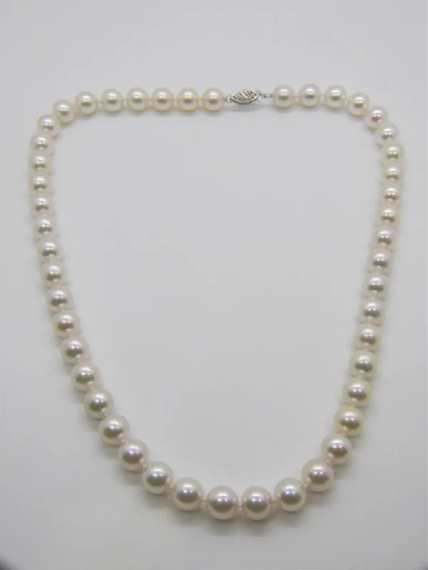 Ladies bold geometric choker necklaces -Pearl Necklace