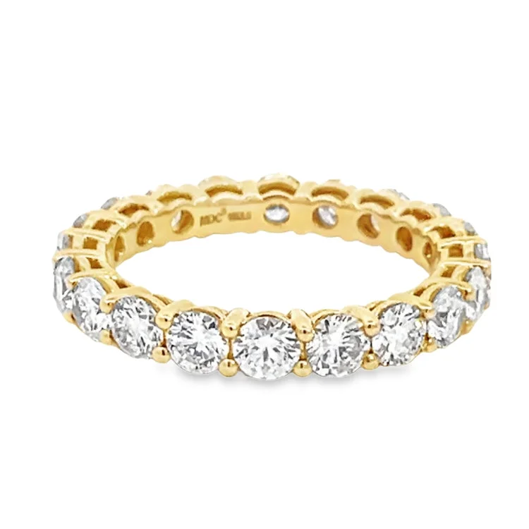 Ladies vintage-style spiral engagement rings -LAB GROWN ROUND DIAMONDS 2.87ctw ETERNITY BAND