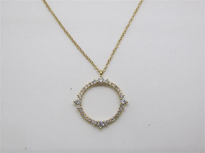 Elegant silver chain necklaces for women -Diamond Pendant