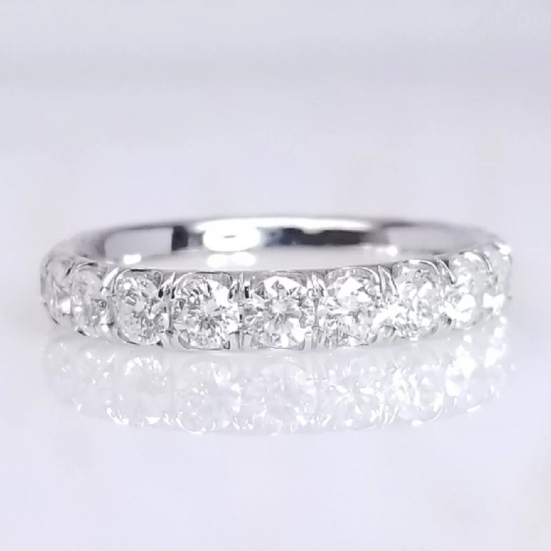 Ladies boho-inspired tribal ring -"ETNBD03014" French Pave Cut Down Diamond Ring